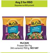 McCain Frozen Stir Fry (All Variants)-For Any 2 x 700g