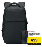 Karbon Laptop Backpack & Mouse Bundle-Per Bundle
