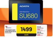 Adata 1TB SU680 Sata Solid State Drive