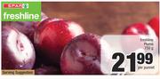 Freshline Plums-750g Per Punnet