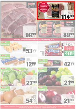 SUPERSPAR COUNTRY EASTERN CAPE : Lower Than Low Prices (23 February - 7 March 2021), page 5