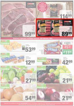 SUPERSPAR COUNTRY EASTERN CAPE : Lower Than Low Prices (23 February - 7 March 2021), page 5