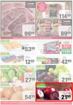 SUPERSPAR COUNTRY EASTERN CAPE : Lower Than Low Prices (23 February - 7 March 2021), page 5