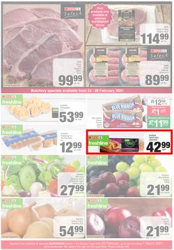 SUPERSPAR COUNTRY EASTERN CAPE : Lower Than Low Prices (23 February - 7 March 2021), page 5