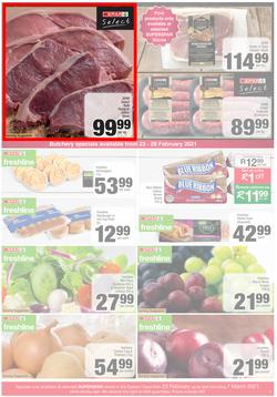 SUPERSPAR COUNTRY EASTERN CAPE : Lower Than Low Prices (23 February - 7 March 2021), page 5