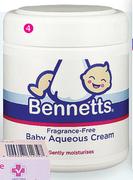 Bennets Baby Aqueous Cream-500ml Each