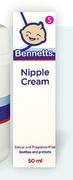 Bennets Nipple Cream-50ml Each