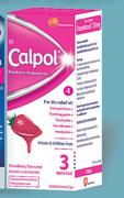 Calpol Paediatric Suspension-100ml Each