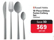 Russell Hobbs 16 Piece Urhban Fusion Cutlery Set-Per Set