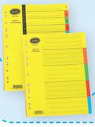 Bantex File Dividers 10 Division