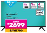 Hisense 81cm (32") Smart TV 32A4K