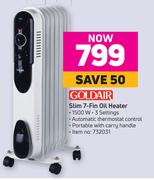 Goldair Slim 7 Fin Oil Heater