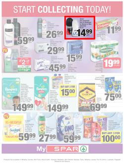 SPAR Eastern Cape : Value We're Proud To Put Our Name On (22 Oct - 3 Nov 2019). Only Available at Selected Stores in the Eastern Cape. Excluding Mthatha, page 5