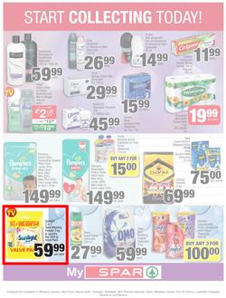 SPAR Eastern Cape : Value We're Proud To Put Our Name On (22 Oct - 3 Nov 2019). Only Available at Selected Stores in the Eastern Cape. Excluding Mthatha, page 5
