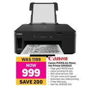 Canon Pixma A4 Mono Ink Printer GM2040