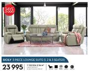 Sicily 3 Piece Lounge Suite (1, 2 & 3 Seater)