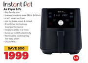 Instant Pot Air Fryer 5.7L