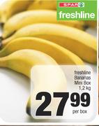 Spar Freshline Bananas Mini Box-1.2Kg Per Box