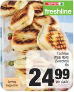 Spar Freshline Braai Rolls (Selected)-6s Per Pack
