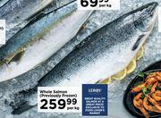 Whole Salmon (Previously Frozen)-Per Kg