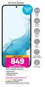Samsung Galaxy S22 Plus 5G Black-On 2GB Red Core More Data