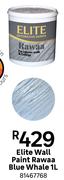 Elite Wall Paint Rawaa (Blue Whale) 81467768-1Ltr