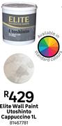 Elite Wall Paint Utoshinto (Cappuccino)-1Ltr