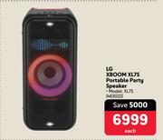 LG Xboom XL7S Portable Party Speaker