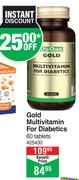 Dis-Chem Gold Multivitamin For Diabetics-60 Tablets