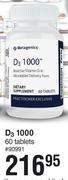 Metagenics D3 1000-60 Tablets