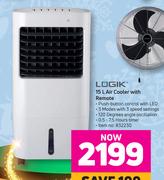 Logik 15L Air Cooler With Remote