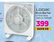 Logik 30cm Box Fan-Each