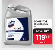 Domestos Thick Bleach-3L Each
