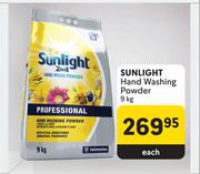 Sunlight Hand Washing Powder-9Kg Each