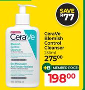 CeraVe Blemish Control Cleanser-236ml