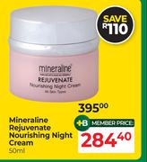 Mineraline Rejuvenate Nourishing Night Cream-50ml