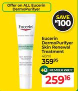 Eucerin Dermo Purifyer Skin Renewal Treatment-40ml
