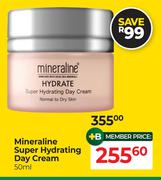 Mineraline Super Hydrating Day Cream-50ml