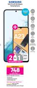 Samsung S22 Plus 5G Black Smartphone + Samsung Galaxy A23-On 1GB Red Core More Data
