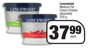 Lancewood Medium Fat Cream Cheese Assorted-230g Each