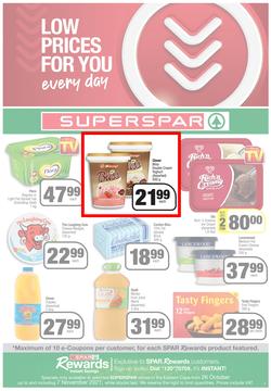 SUPERSPAR EASTERN CAPE : Our Best For Less (26 October - 7 November 2021) Valid In | Bluewater Bay, Amalinda, Knysna, Heather Park, Jeffery's Bay, Rosehill, Protea, Sedgefield, Spandau, page 5