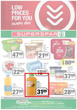 SUPERSPAR EASTERN CAPE : Our Best For Less (26 October - 7 November 2021) Valid In | Bluewater Bay, Amalinda, Knysna, Heather Park, Jeffery's Bay, Rosehill, Protea, Sedgefield, Spandau, page 5