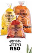 Grapefruit 4s, Orange Or Lemon Thriftpacks 1Kg-For Any 3