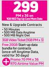 2 x Samsung Galaxy A13 4G Smartphone-On 1GB Red Top Up Core More Data + On Promo 70