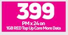 Oppo A16s 4G Smartphone-On 1GB Red Top Up Core More Data