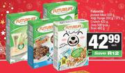 Futurelife Instant Meal 500g,Kids Range 350g/375g,Crunch 425g,Zero 500g Or Bran 460g-Each