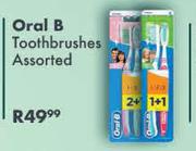 Oral B Toothbrushes Assorted