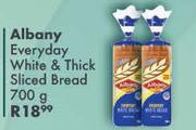 Albany Everyday White & Thick Sliced Bread-700g