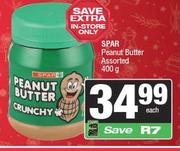 Spar Peanut Butter Assorted-400g Each