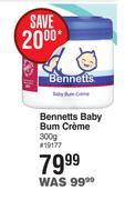 Bennetts Baby Bum Creme-300g